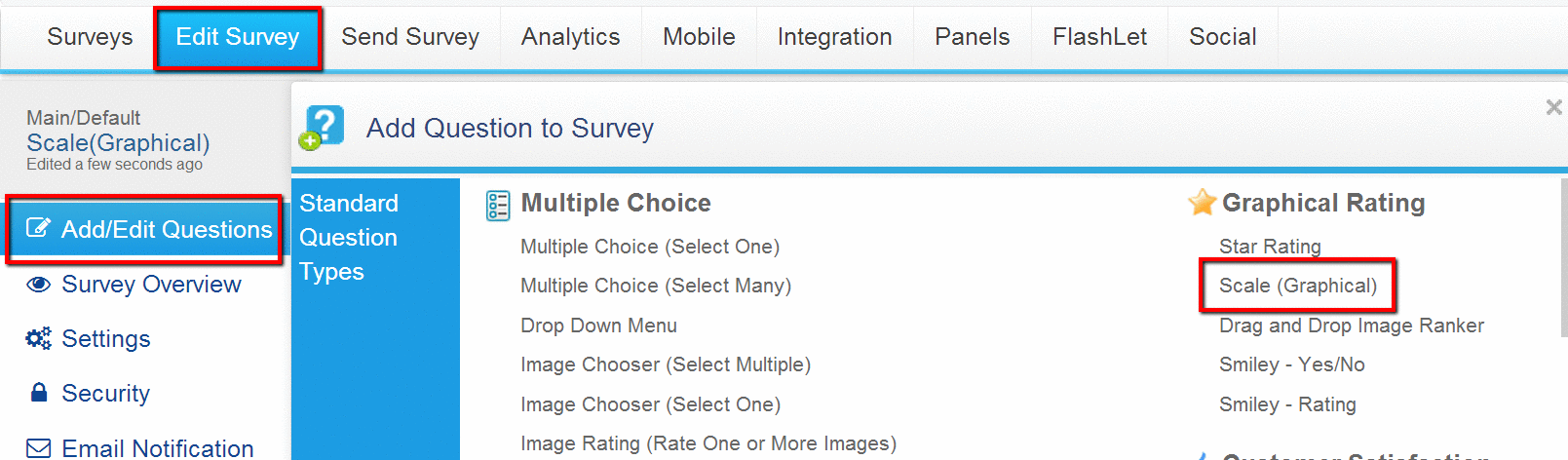 Survey Software Help Image